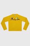 YANYAN KNITS Fall/Winter 2025 Pullover Sweater YYK-YYW25-1322-HUANG Yellow (YYW25-1321 YYW25-1322)